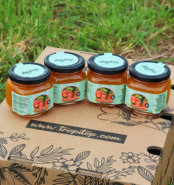 Acheter Confiture de Mangue Artisanale avec et sans Sucre | Tropitop