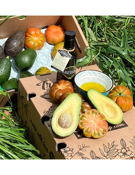 Pack Mediterrâneo com Abacates, Tomates e Azeite de Oliva