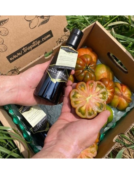 Acheter pack de tomates raf et huile d'olive