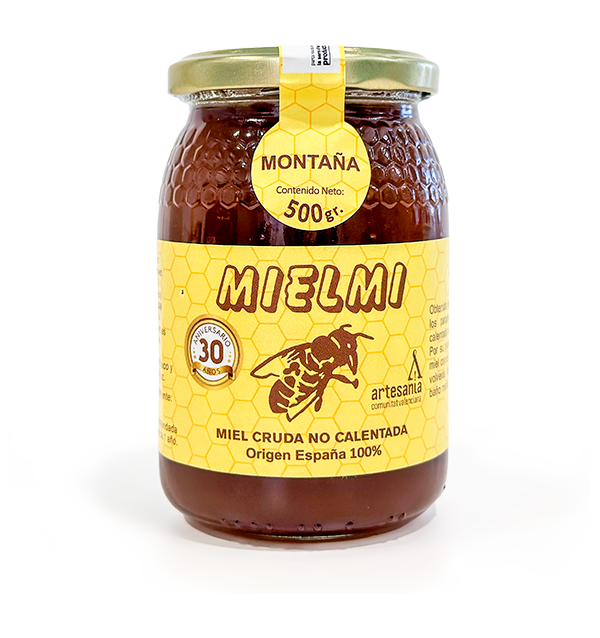 Comprar Miel de Montaña Artesanal 4 x 500 g | Tropitop