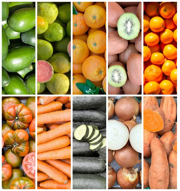 Comprar Caja de Frutas y Verduras de Temporada Online en Tropitop