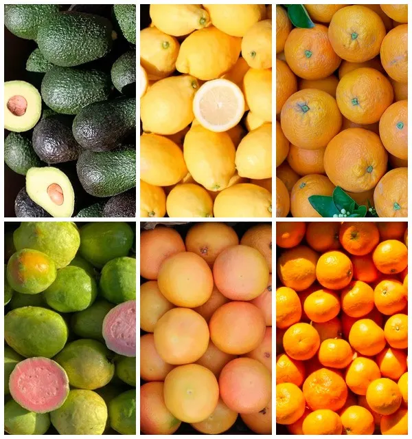 Caja de fruta mediana