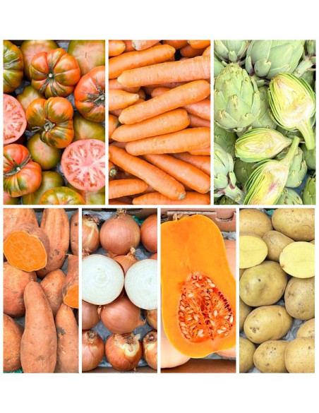 Acheter une boîte de légumes de saison en ligne chez Tropitop