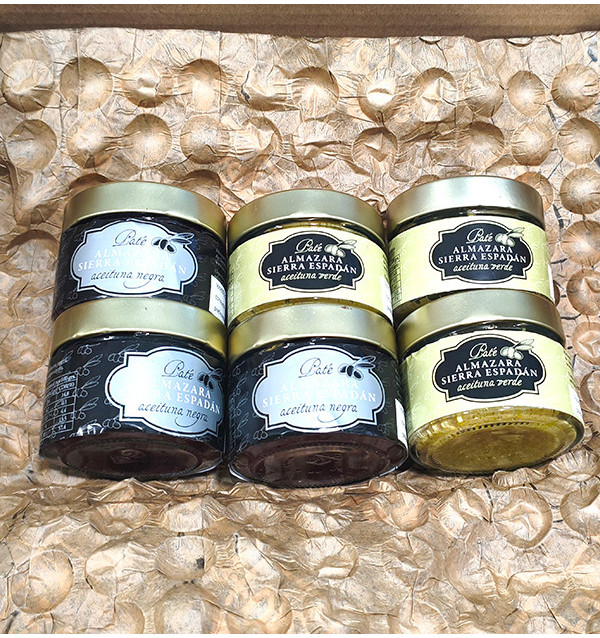 Comprar Pack de Patés de Aceituna Artesanales Verde y Negra | Tropitop