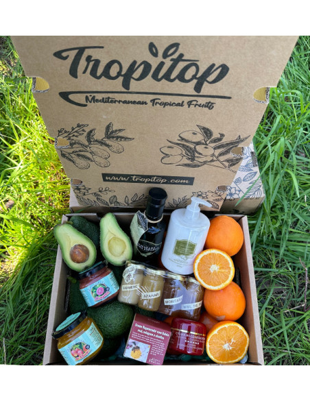 Cesta Presente Pequeno-Almoço Natural e Bem-Estar Premium para o Dia dos Namorados