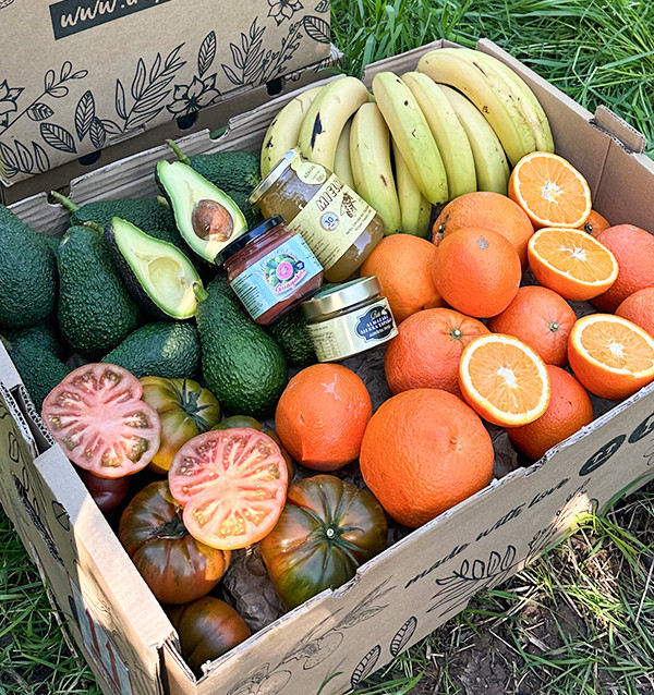 Cesto Colazione Gourmet Naturale per San Valentino a Domicilio