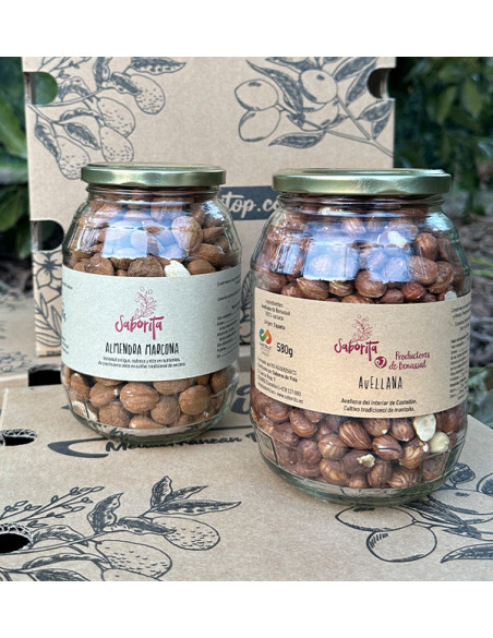 Comprar pack de avellanas y almendras online de Tropitop