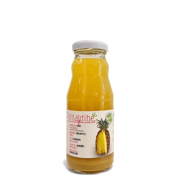 Zumo de Piña BIO 100% Natural | Sin Azúcares Añadidos | Tropitop