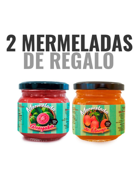 OFERTA: 2 compotas – goiaba e manga (200g)