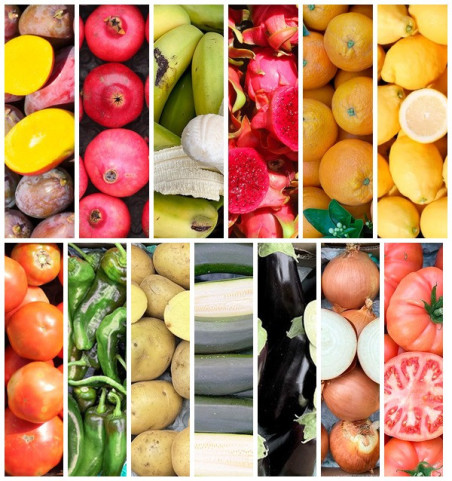Acheter une boîte de fruits et légumes de saison en ligne chez Tropitop