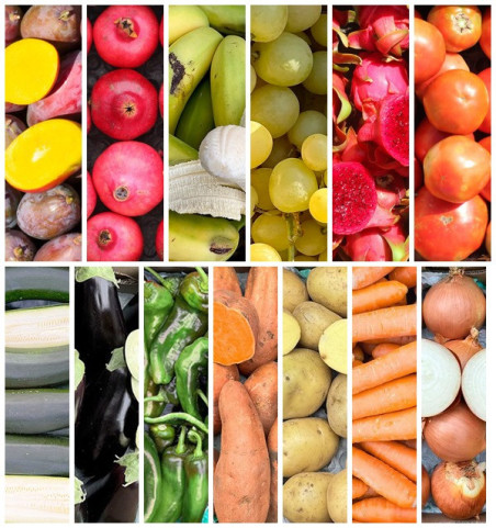 Comprar Caja de Frutas y Verduras de Temporada Online en Tropitop