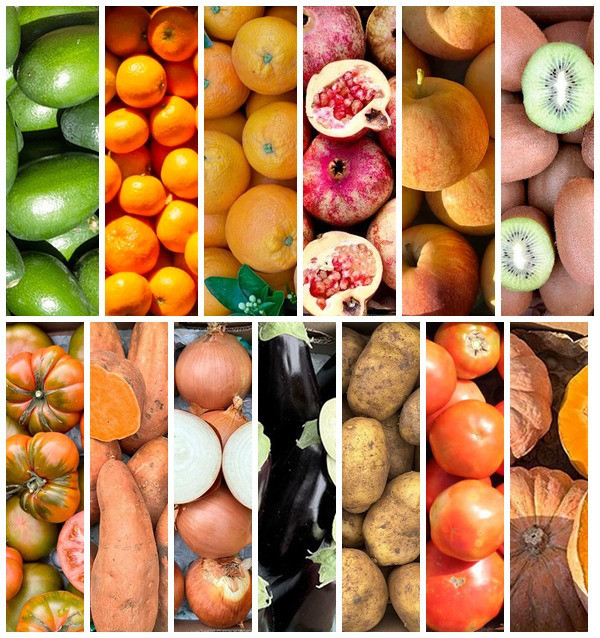 Acheter une boîte de fruits et légumes de saison en ligne chez Tropitop