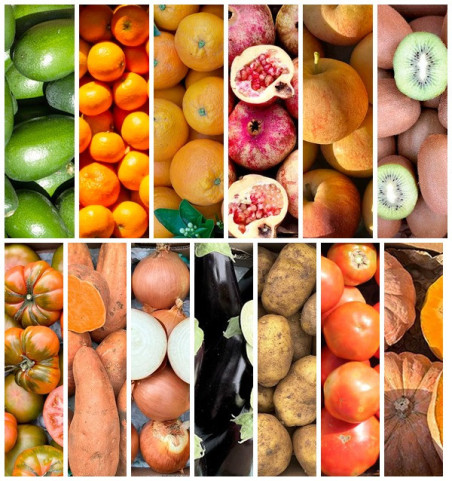 Acheter une boîte de fruits et légumes de saison en ligne chez Tropitop