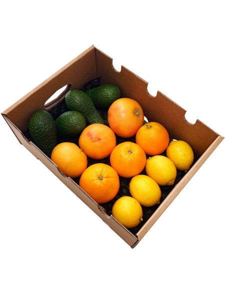 Caixa mista de Abacates, Toranjas, Laranjas e Limões - Compre online do campo para sua casa
