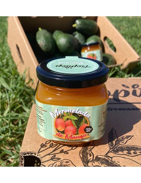 Avocado Hass e marmellata di mango