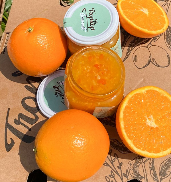 Handwerkliche Orangenmarmelade kaufen | Tropitop