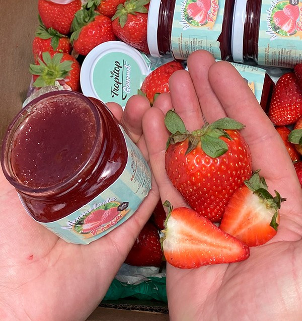 Comprar Mermelada de Fresa Artesanal | Tropitop
