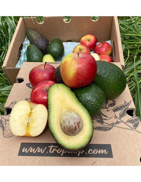 Aguacates Hass y Manzanas