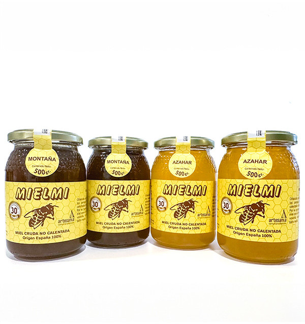 Buy Artisan Raw Honey Pack: Mountain & Orange Blossom | Tropitop