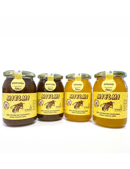 Acheter Pack de Miels Artisans : Montagne & Fleur d’Oranger | Tropitop