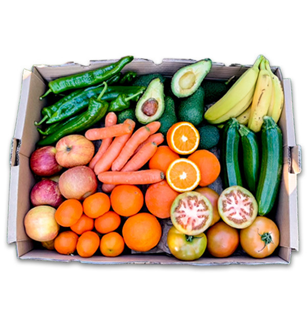 Comprar Caja de Frutas y Verduras de Temporada Online en Tropitop