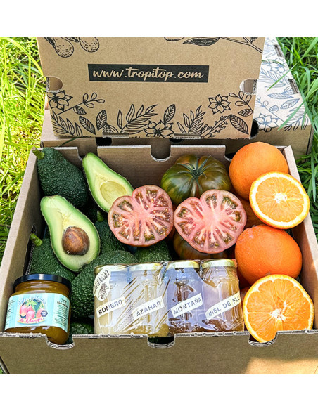 Panier Petit-Déjeuner Santé Complet à Offrir pour la Saint-Valentin