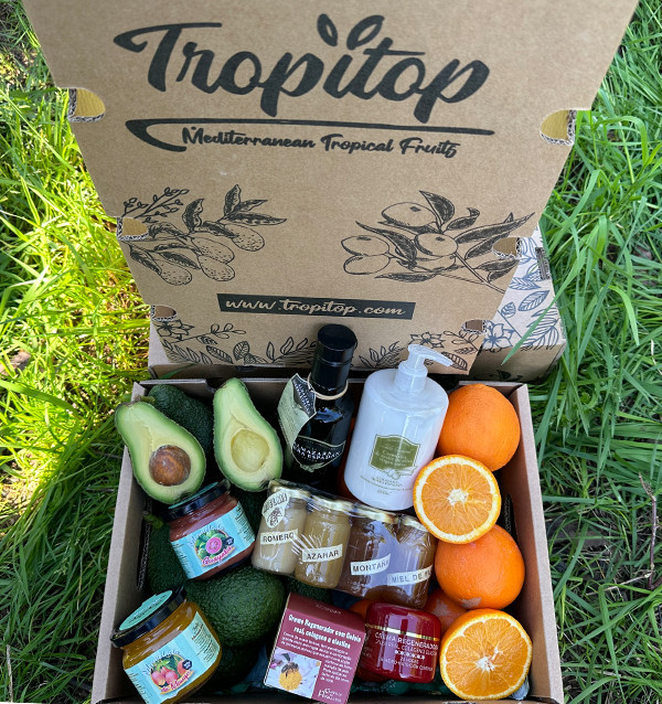 Cesta Presente Pequeno-Almoço Natural e Bem-Estar Premium para o Dia dos Namorados