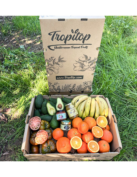 Panier Petit-Déjeuner Gourmet Naturel pour la Saint-Valentin à Domicile