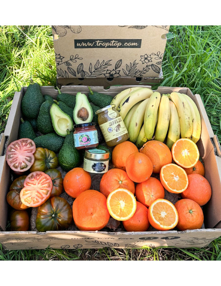 Cesta de Pequeno-Almoço Gourmet Natural para o Dia dos Namorados em Casa