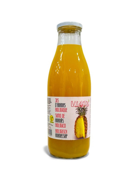 Zumo de Piña BIO 100% Natural | Sin Azúcares Añadidos | Tropitop
