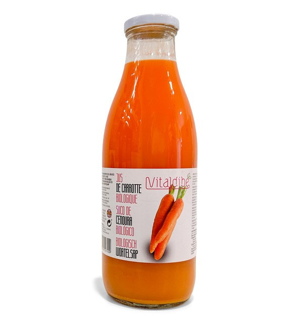 Jus de Carotte BIO 100% Naturel | Sans Sucres Ajoutés | Tropitop