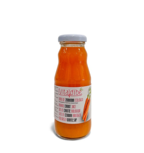 Zumo de Zanahoria BIO 100% Natural | Sin Azúcares Añadidos | Tropitop