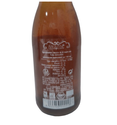 Té Negro con Melocotón BIO Ecológico | Comprar Online