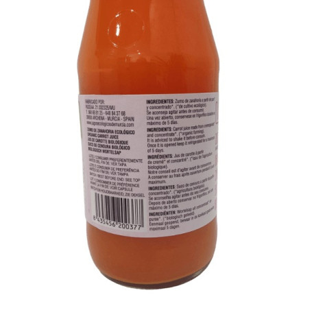 Organic Carrot Juice 100% Natural | No Added Sugars | Tropitop