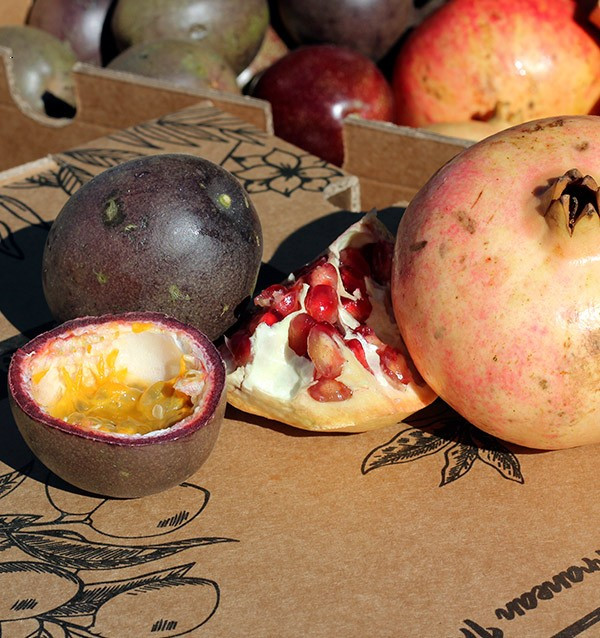Comprare frutta della passione e melograni online su Tropitop