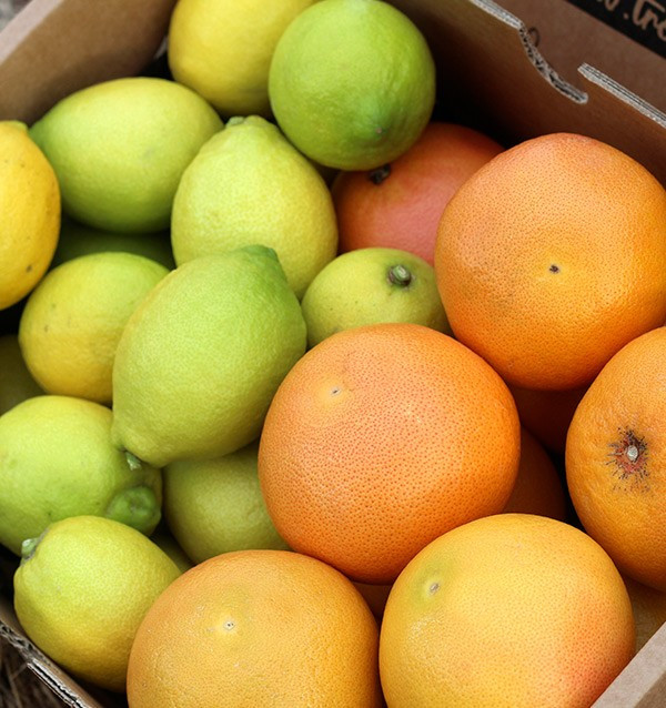 Lemons and grapefruits