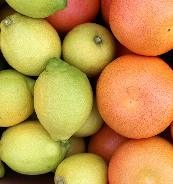 Lemons and grapefruits
