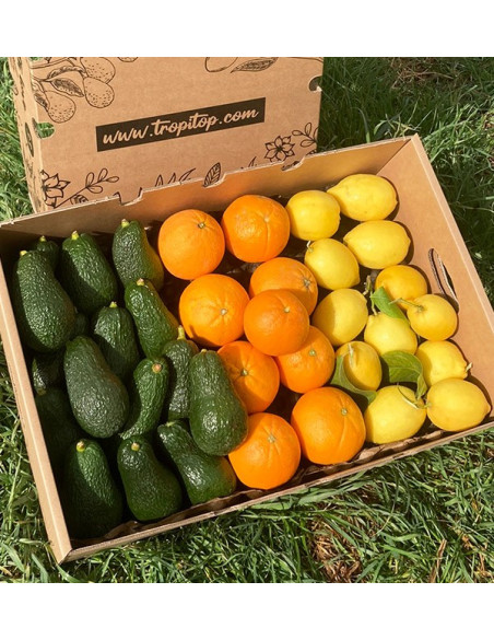 Caja desayuno con fruta