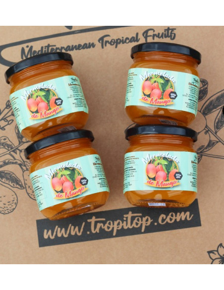 Buy Artisanal Mango Jam With and Without Sugar | Tropitop