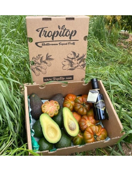 Mediterranean Pack with Avocados, Tomatoes and Olive Oil