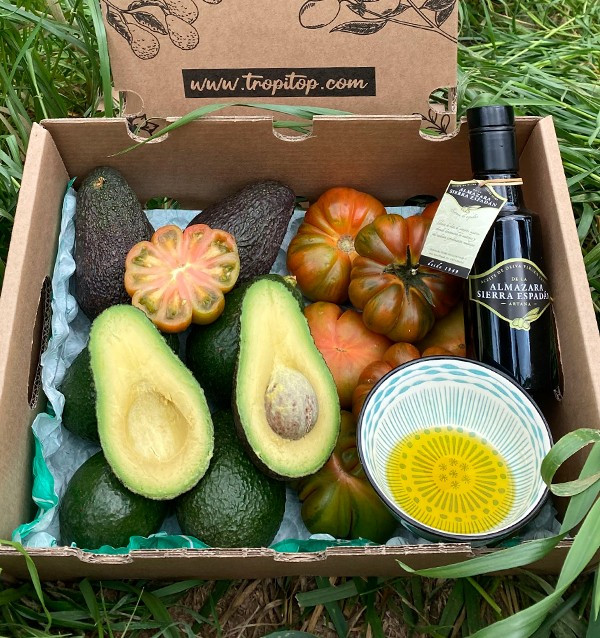 Pacchetto Mediterraneo con Avocado, Pomodori e Olio d’Oliva