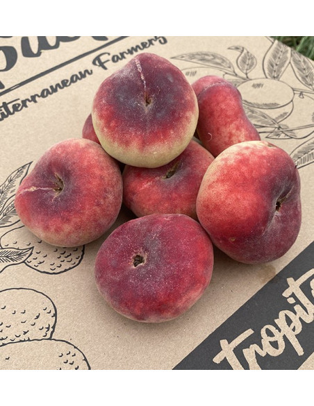 Acheter des Pêches Plates en Ligne | Fruits d'Été Frais