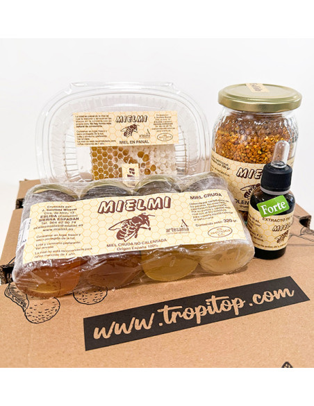 Acheter le Pack Gourmet Miels en ligne chez Tropitop