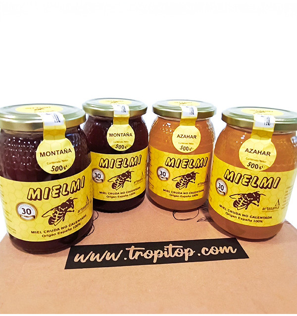Comprar Pack de Mieles Artesanales Montaña y Azahar | Tropitop