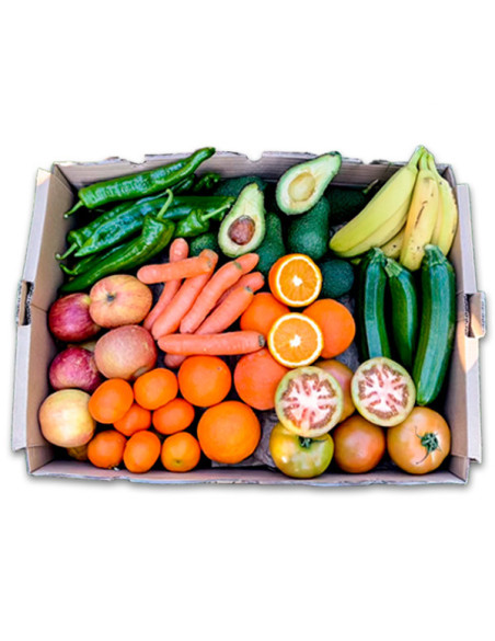 Comprar Caja de Frutas y Verduras de Temporada Online en Tropitop