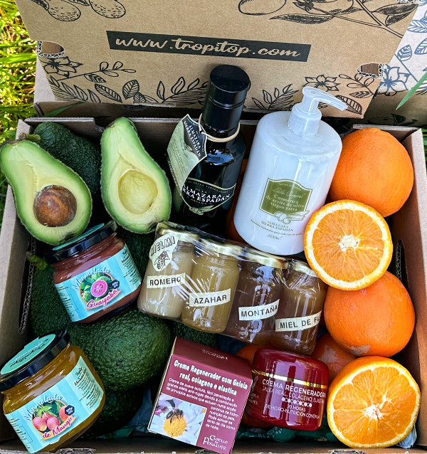 Cesto Regalo Colazione Naturale e Benessere Premium