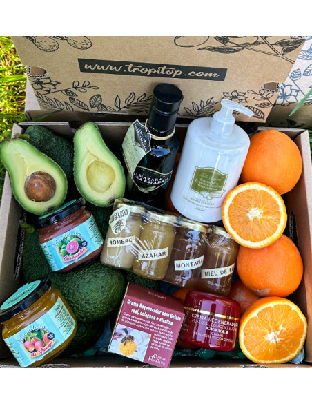 Cesto Regalo Colazione Naturale e Benessere Premium