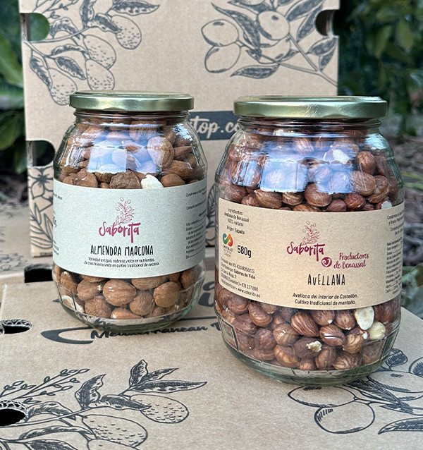 Acheter un pack de noisettes et d’amandes en ligne chez Tropitop