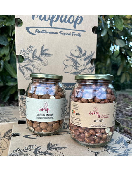 Comprar pack de avellanas y almendras online de Tropitop