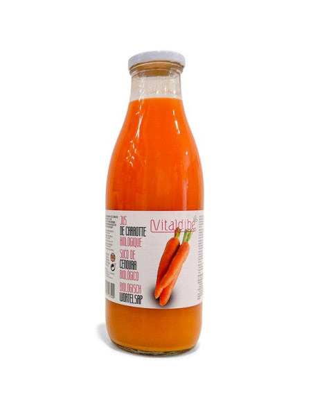 Zumo de Zanahoria BIO 100% Natural | Sin Azúcares Añadidos | Tropitop